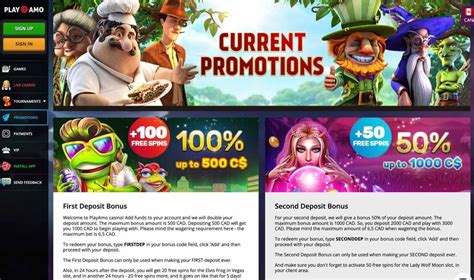 PlayAmo™ Casino Review: C$1500 Bonus for Canadians.